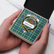 AmericansPower Jewelry - Fergusson Ancient Tartan Coordinates Horizontal Bar Necklace A7 | AmericansPower