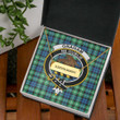AmericansPower Jewelry - Graham of Montrose Ancient Clan Coordinates Horizontal Bar Necklace A7 | AmericansPower