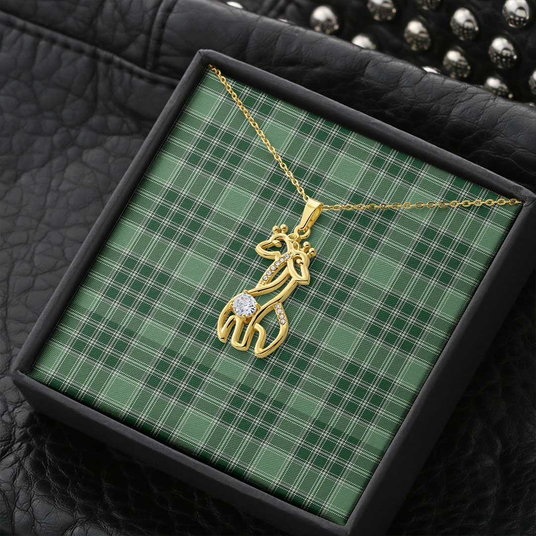 AmericansPower Jewelry - Macdonald Lord Of The Isles Hunting Graceful Love Giraffe Necklace A7 | AmericansPower