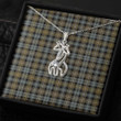 AmericansPower Jewelry - Campbell Argyll Weathered Graceful Love Giraffe Necklace A7 | AmericansPower
