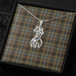 AmericansPower Jewelry - Stewart Hunting Weathered Graceful Love Giraffe Necklace A7 | AmericansPower