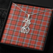 AmericansPower Jewelry - Robertson Weathered Graceful Love Giraffe Necklace A7 | AmericansPower