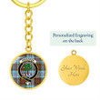 AmericansPower Jewelry - Anderson Ancient Clan Tartan Crest Circle Pendant with Keychain Attachment A7 |  AmericansPower
