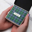AmericansPower Jewelry - Morrison Ancient Tartan Coordinates Horizontal Bar Necklace A7 | AmericansPower