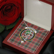 1stScotland Jewelry - Anderson of Arbrake Clan Tartan Crest Stethoscope Necklace A7 | 1stScotland