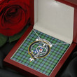 1stScotland Jewelry - Arbuthnot Ancient Clan Tartan Crest Stethoscope Necklace A7 | 1stScotland