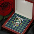1stScotland Jewelry - Abercrombie Clan Tartan Crest Stethoscope Necklace A7 | 1stScotland