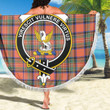 1sttheworld Blanket - Stewart Royal Ancient Clan Tartan Crest Tartan Beach Blanket A7 | 1sttheworld