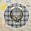 1sttheworld Blanket - Bell of the Borders Clan Tartan Crest Tartan Beach Blanket A7 | 1sttheworld