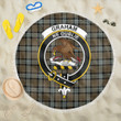 1sttheworld Blanket - Graham of Menteith Weathered Clan Tartan Crest Tartan Beach Blanket A7 | 1sttheworld
