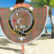 1sttheworld Blanket - MacKinnon Ancient Clan Tartan Crest Tartan Beach Blanket A7 | 1sttheworld