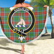 1sttheworld Blanket - Muirhead Clan Tartan Crest Tartan Beach Blanket A7 | 1sttheworld