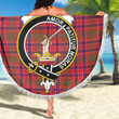 1sttheworld Blanket - Lumsden Modern Clan Tartan Crest Tartan Beach Blanket A7 | 1sttheworld