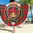 1sttheworld Blanket - Rattray Modern Clan Tartan Crest Tartan Beach Blanket A7 | 1sttheworld