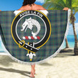 1sttheworld Blanket - Kennedy Modern Clan Tartan Crest Tartan Beach Blanket A7 | 1sttheworld