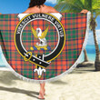 1sttheworld Blanket - Stewart of Appin Ancient Clan Tartan Crest Tartan Beach Blanket A7 | 1sttheworld