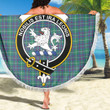 1sttheworld Blanket - Inglis Ancient Clan Tartan Crest Tartan Beach Blanket A7 | 1sttheworld