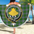 1sttheworld Blanket - Pringle Clan Tartan Crest Tartan Beach Blanket A7 | 1sttheworld