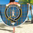1sttheworld Blanket - Bain Clan Tartan Crest Tartan Beach Blanket A7 | 1sttheworld