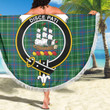 1sttheworld Blanket - Duncan Ancient Clan Tartan Crest Tartan Beach Blanket A7 | 1sttheworld