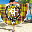 1sttheworld Blanket - Jardine Clan Tartan Crest Tartan Beach Blanket A7 | 1sttheworld