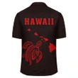 Kakau Polynesian Turtle Map Hawaii Shirt - Red - AH - J6 - AmericansPower