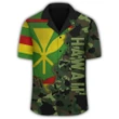 Kanaka Flag Camo Pattern Hawaiian Shirt
