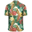 Hawaii Tropical Leaves Flowers And Birds Floral jungle Hawaiian Shirt - AH - J1 - AmericansPower