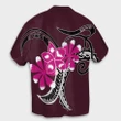 Hawaiian Plumeria Polynesian Pink Hawaiian Shirt - AH - JR - AmericansPower