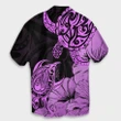 Hawaii Turtle Hawaiian Shirt Polynesian Hibiscus Art Pink - AH - JR - AmericansPower