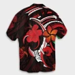 Hawaiian Turtle Hibiscus And Plumeria Flower Polynesian Hawaiian Shirt - AH - J4R - AmericansPower