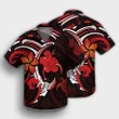 Hawaiian Turtle Hibiscus And Plumeria Flower Polynesian Hawaiian Shirt - AH - J4R - AmericansPower