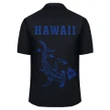 Kakau Polynesian Hammerhead Shark Map Hawaii Shirt - Blue - AH - J6 - AmericansPower