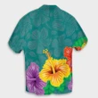 Hawaiian Colorful Hibiscus Polynesian Hawaiian Shirt - AH - JR - AmericansPower