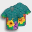 Hawaiian Colorful Hibiscus Polynesian Hawaiian Shirt - AH - JR - AmericansPower