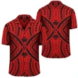 AmericansPower Shirt - Polynesian Tradition Red Hawaiian Shirt
