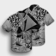 Hawaii Turtle Hawaiian Shirt Polynesian Hibiscus Art Ver 2.0 Gray - AH - JR - AmericansPower