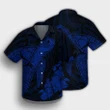 Hawaiian Hibiscus Memory Turtle Polynesian Hawaiian Shirt Blue - AH - JR - AmericansPower