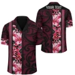 AmericansPower Shirt - (Personalized) Hawaii Hibiscus Flower Polynesian Hawaiian Shirt Domi Style