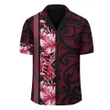 (Personalized) Hawaii Hibiscus Flower Polynesian - Hawaiian Shirt - Domi Style  - AH - J2 - AmericansPower