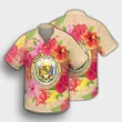 Hawaii Coat Of Arm Hibiscus Hawaiian Shirt - AH - J4R - AmericansPower