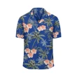 (Personalized) Palm Tree And Hibiscus - Hawaiian Shirt - Haka Style - AH - J2 - AmericansPower