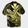 Hawaii Turtle Polyensian Hawaiian Shirt - Nane Style Yellow - AH - J4R - AmericansPower