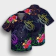 Hawaii Turtle Hibiscus Hawaiian Shirt - Day Style - AH - J4R - AmericansPower