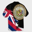Hawaiian Flag Coat Of Arms Of Hawaii Polynesian Hawaiian Shirt - Classic Style - J5R - AmericansPower