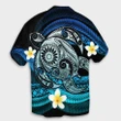 Hawaii Turtle Plumeria Polynesian Hawaiian Shirt - Mela Style - AH - J4R - AmericansPower