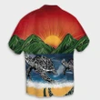 Hawaiian Sunset Ocean Turtle Hawaiian Shirt - AH - J4R - AmericansPower