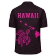 Kakau Polynesian Turtle Map Hawaii Shirt - Pink - AH - J6 - AmericansPower