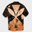 Hawaiian Kanaka Hawaiian Shirt Hibiscus Polynesian Love - Orange - AH - JR - AmericansPower