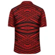 Polynesian Tatau Red Hawaiian Shirt - AH - J1 - AmericansPower